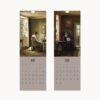 Carl Holsoe Wall Calendar - Serene Danish Interiors Art