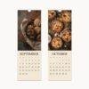 Gourmet Baking Wall Calendar: Seasonal Dessert Photography, Perfect Calendar Gift for Foodies & Home Bakers