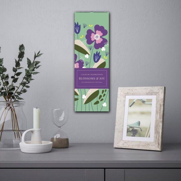 Floral Birthday Calendar - Botanical Garden, Floral Planner, Perfect Gift for Her