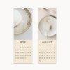 Minimalist Wall Calendar: Gentle Moments, Mindfulness Decor, Harmony Calendar Gift, Mindfulness & Meditation