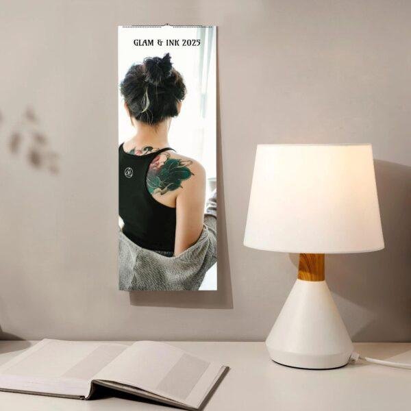 Tattoo Art Wall Calendar – Glam & Ink, Unique Calendar Gift for Tattoo Enthusiasts