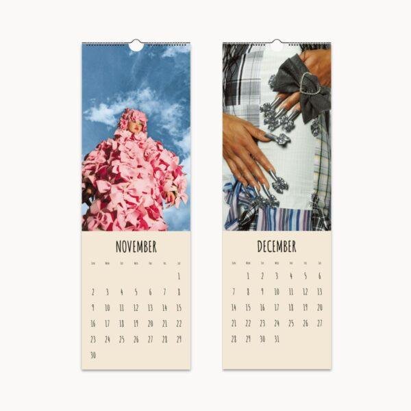 Surreal Fashion Art Wall Calendar - Abstract, Pop Art, Creative Decor, Designer Wall Art, and Unique Surrealism for Home or Office
