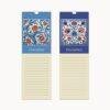 Iznik Tiles Perpetual Birthday Calendar - Decorative Historical Art, Home Decor Gift Idea