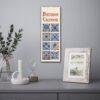 Iznik Tiles Perpetual Birthday Calendar - Decorative Historical Art, Home Decor Gift Idea