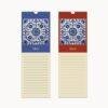 Iznik Tiles Perpetual Birthday Calendar - Decorative Historical Art, Home Decor Gift Idea
