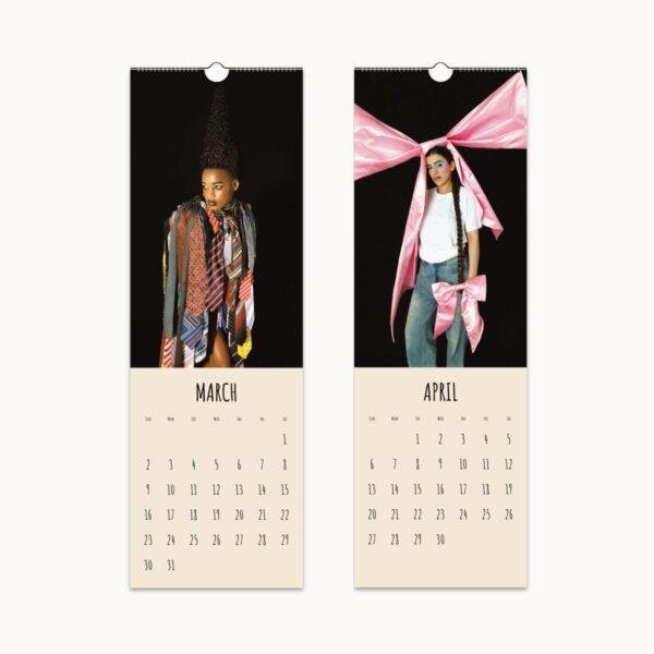 Surreal Fashion Art Wall Calendar - Abstract, Pop Art, Creative Decor, Designer Wall Art, and Unique Surrealism for Home or Office