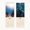 Ocean Blue Wall Calendar – 365 Days of Underwater Wonders, Scuba Diving & Water Sports Photography Gift