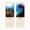 Ocean Blue Wall Calendar – 365 Days of Underwater Wonders, Scuba Diving & Water Sports Photography Gift