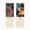 Timeless Treasures Wall Calendar | Vintage-Inspired Retro Gift | Monthly Calendar for Nostalgic Home Decor