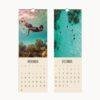 Ocean Blue Wall Calendar – 365 Days of Underwater Wonders, Scuba Diving & Water Sports Photography Gift