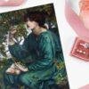 Pre Raphaelite Art – Thank You Note, Stationary Set, Birthday Cards, Vintage Postcard: The Day Dream