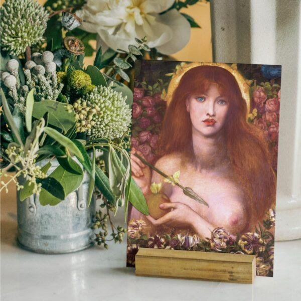 Pre Raphaelite Art – Thank You Note, Stationary Set, Birthday Cards, Vintage Postcard: Venus Verticordia