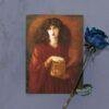 Pre Raphaelite Art – Thank You Note, Stationary Set, Birthday Cards, Vintage Postcard: Pandora