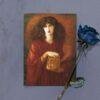 Pre Raphaelite Art – Thank You Note, Stationary Set, Birthday Cards, Vintage Postcard: Pandora