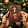 Pre Raphaelite Art – Thank You Note, Stationary Set, Birthday Cards, Vintage Postcard: Pandora