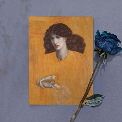 Pre-Raphaelite Art Thank You Cards – La Donna Della Finestra Stationary Set