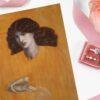 Pre-Raphaelite Art Thank You Cards – La Donna Della Finestra Stationary Set