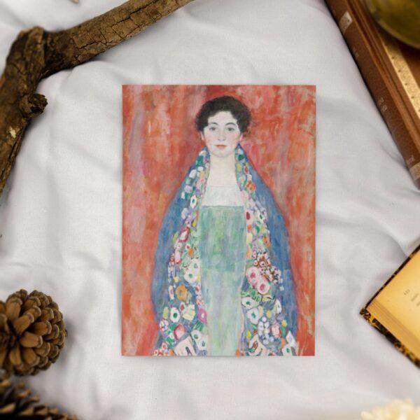 Gustav Klimt Vintage Postcards – Blank Postcards, Miss Lieser Artist Card, Custom Postcard, Unique Vintage Art Stationery