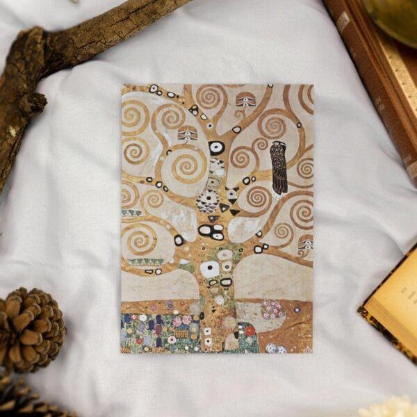 Gustav Klimt Vintage Postcards – Blank Postcards, Tree of Life Artist Card, Custom Postcard, Unique Vintage Art Stationery