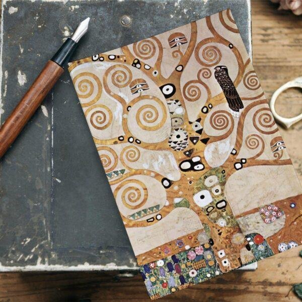 Gustav Klimt Vintage Postcards – Blank Postcards, Tree of Life Artist Card, Custom Postcard, Unique Vintage Art Stationery