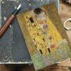 Gustav Klimt 'The Kiss' Greeting Card Set: Art Nouveau Anniversary Cards