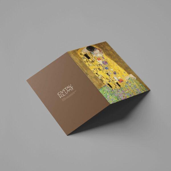 Gustav Klimt 'The Kiss' Greeting Card Set: Art Nouveau Anniversary Cards
