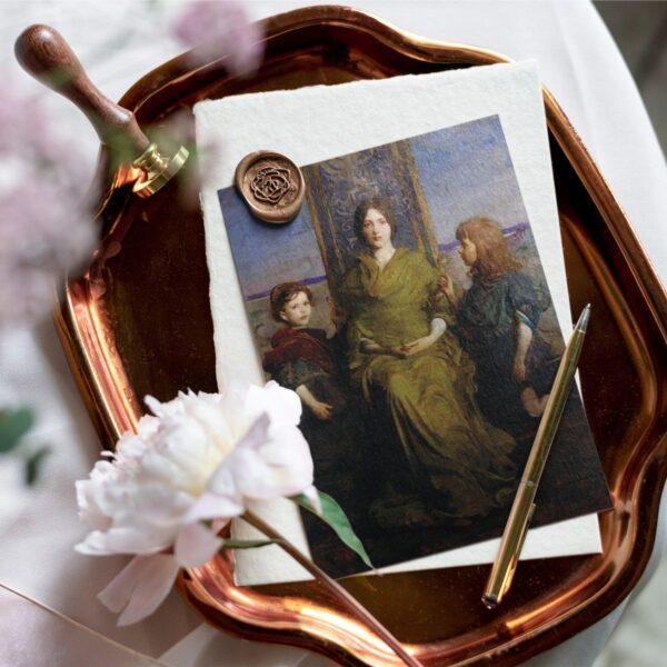 Abbott Handerson Thayer Art Card Set: Virgin Enthroned Greeting Cards