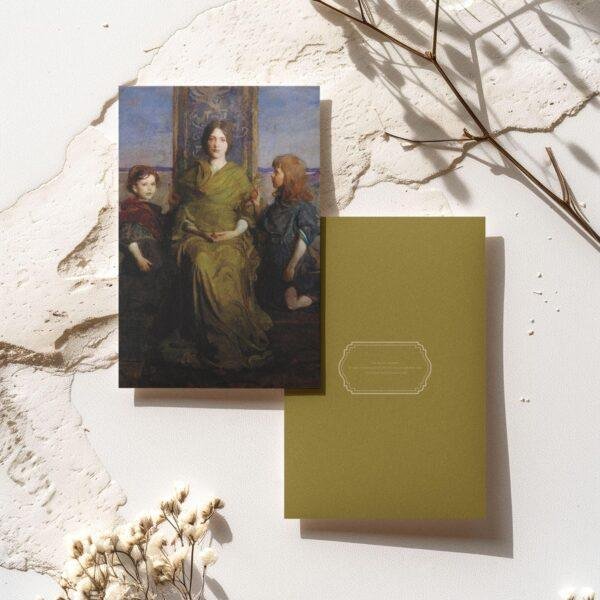 Abbott Handerson Thayer Art Card Set: Virgin Enthroned Greeting Cards