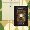 Peace Collection – Make Love Not War, Blank Postcards, Artist Card, Custom Postcard