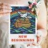 Peace Collection – New Beginnings, Blank Postcards, Artist Card, Custom Postcard