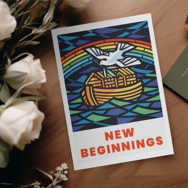 Peace Collection – New Beginnings, Blank Postcards, Artist Card, Custom Postcard