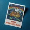 Peace Collection – New Beginnings, Blank Postcards, Artist Card, Custom Postcard