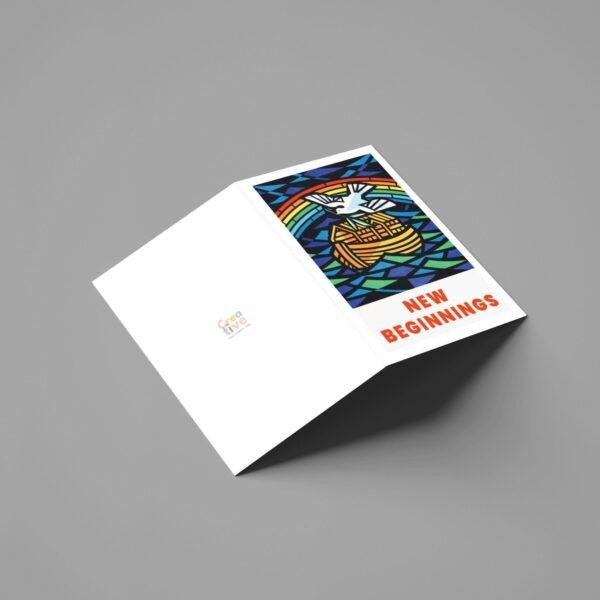 Peace Collection – New Beginnings, Blank Postcards, Artist Card, Custom Postcard