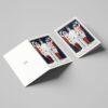 William Ely Hill Vintage Postcards – Blank Postcards, Pierrot Snowman Artist Card, Unique Vintage Art Stationery