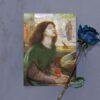 Pre Raphaelite Art – Thank You Note, Stationary Set, Birthday Cards, Vintage Postcard: Beatrix