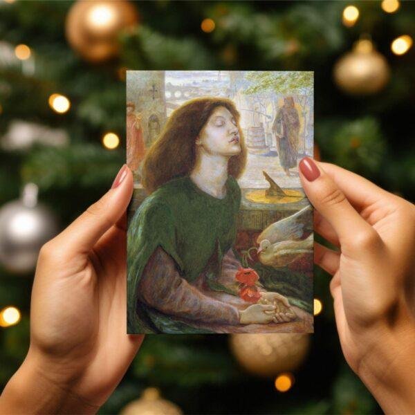 Pre Raphaelite Art – Thank You Note, Stationary Set, Birthday Cards, Vintage Postcard: Beatrix