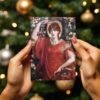 Pre-Raphaelite Art Card - Dante Rossetti's Fiammetta, Vintage Style