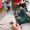 Pre Raphaelite Art – Thank You Note, Stationary Set, Birthday Cards, Vintage Postcard: The Day Dream
