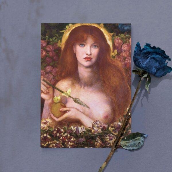 Pre Raphaelite Art – Thank You Note, Stationary Set, Birthday Cards, Vintage Postcard: Venus Verticordia