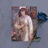 Pre-Raphaelite Art Thank You Notes - Salutation of Beatrice Postcard Set