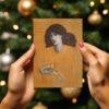 Pre-Raphaelite Art Thank You Cards – La Donna Della Finestra Stationary Set