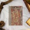 Gustav Klimt Hygieia Greeting Card Set: Art Nouveau Decor