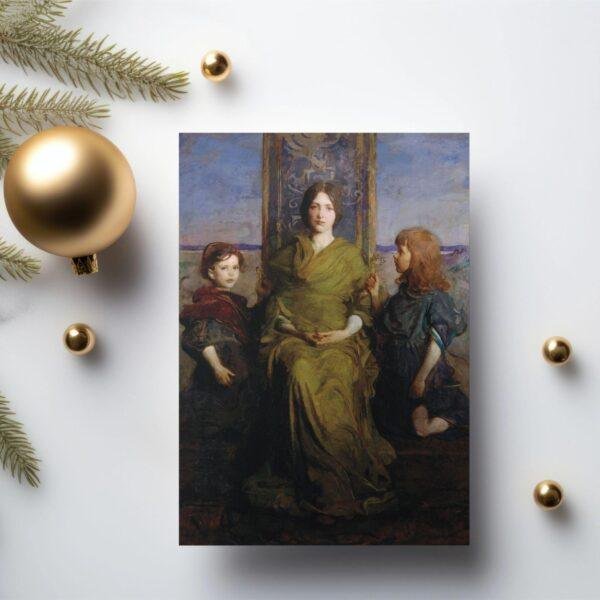 Abbott Handerson Thayer Art Card Set: Virgin Enthroned Greeting Cards