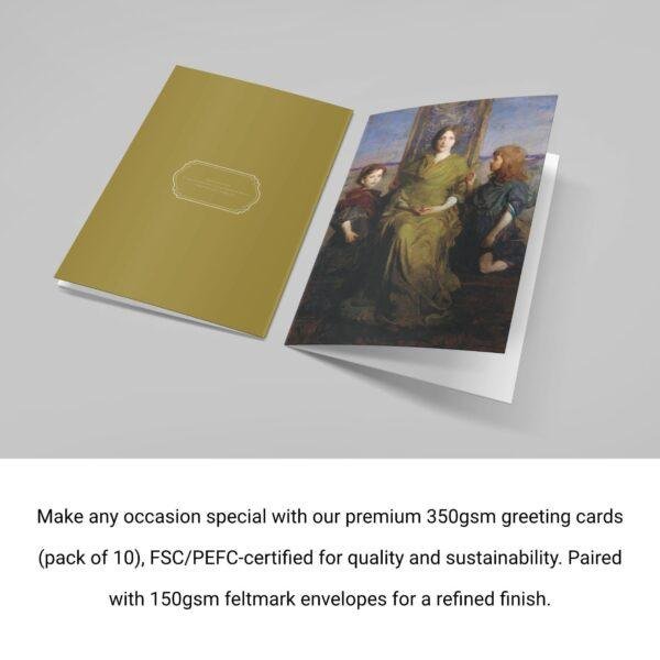Abbott Handerson Thayer Art Card Set: Virgin Enthroned Greeting Cards