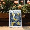 Vintage Art Deco Postcard – Eugene Seguy, Yellow Butterflies