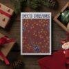 Eugene Seguy Vintage Postcard - Deco Dreams Autumn Vines Blank Card