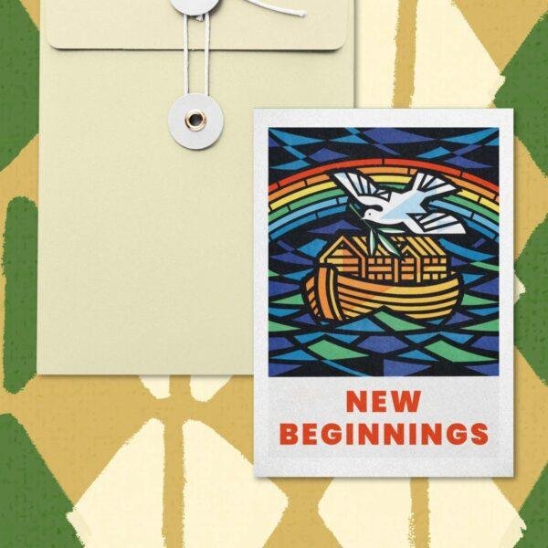 Peace Collection – New Beginnings, Blank Postcards, Artist Card, Custom Postcard