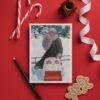 William Ely Hill Vintage Postcards – Blank Postcards, Winter Sleigh Ride Artist Card, Unique Vintage Art Stationery