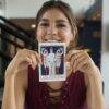 William Ely Hill Vintage Postcards – Blank Postcards, Pierrot Snowman Artist Card, Unique Vintage Art Stationery