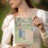 Carl Larsson Vintage Postcards – Blank Postcards, Mother and Child in the Garden, Artist Card, Custom Postcard